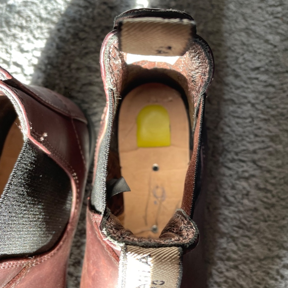 Blundstone Dark Red Ankle Boots - Picture 2 of 5